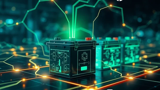 Tokenize Battery Assets: U Power and IoTeX Forge a Revolutionary Partnership for DePIN's Future A visual representation of U Power and IoTeX's collaboration to tokenize battery assets, symbolizing the integration of physical infrastructure with blockchain technology for DePIN.