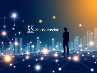 Goldman Sachs and BNY Mellon logos intertwined with a blockchain network, symbolizing the innovation of tokenized money market funds.