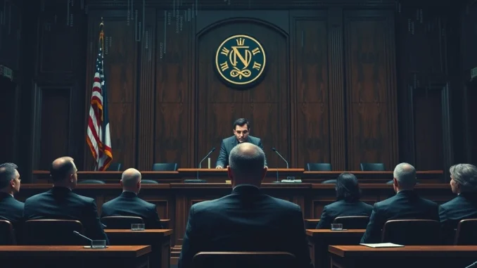 Tornado Cash founder Roman Storm in courtroom during landmark crypto trial