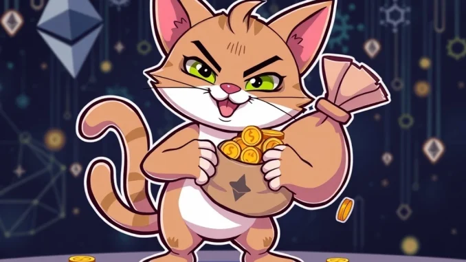 Troller Cat meme coin soaring with explosive ROI potential