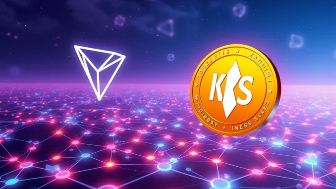Tron (TRX) and blockchain network symbolizing growth and institutional interest in cryptocurrency