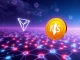 Tron (TRX) and blockchain network symbolizing growth and institutional interest in cryptocurrency
