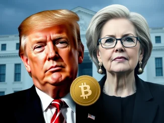 Former President Trump and Federal Reserve Governor Lisa Cook representing the impact of the Lisa Cook dismissal on monetary policy.