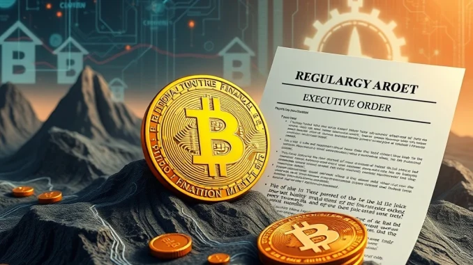 Trump's Digital Assets Executive Order reshaping crypto markets with Bitcoin ETF and institutional adoption