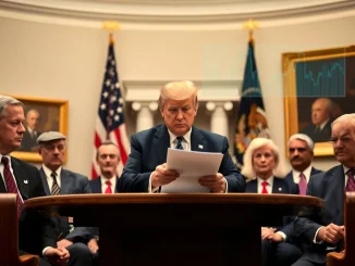 President Trump reviewing Federal Reserve chair candidates with crypto market impact