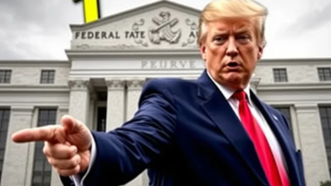 Trump demands Fed rate cut to 1% to lower interest costs