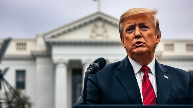 Trump's Urgent Call: Shocking Fed Rate Cut Below 1% Demanded Donald Trump advocates for radical Fed interest rate cuts, signaling potential shifts in economic policy and the crypto market.