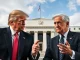Donald Trump pressing Jerome Powell for Federal Reserve interest rate cuts, highlighting the ongoing debate over US economic policy.