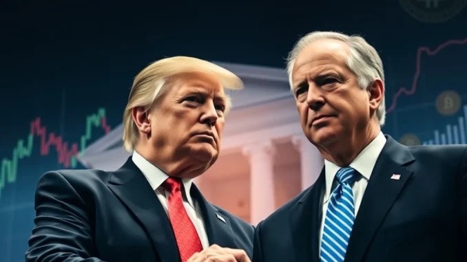 Trump Powell's confirmed tenure brings crucial market stability, easing investor concerns in financial and crypto markets.