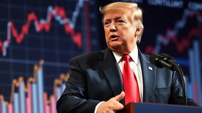 Donald Trump asserts that Trump tariffs do not cause inflation, challenging market warnings and economic forecasts regarding consumer prices.