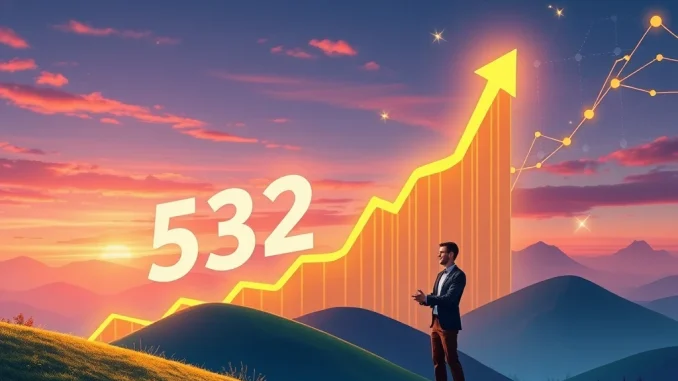 A green candlestick chart showing an explosive TST crypto surge, with legal documents in the background, signifying regulatory impact on market confidence.