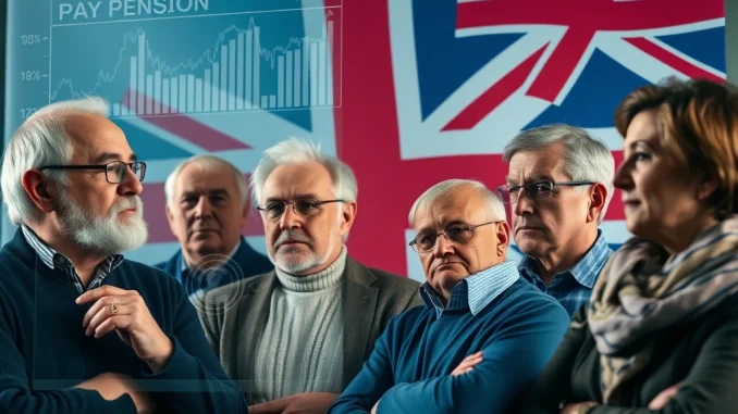 UK adults exploring **crypto retirement savings** for their future, symbolizing a shift in investment strategies.