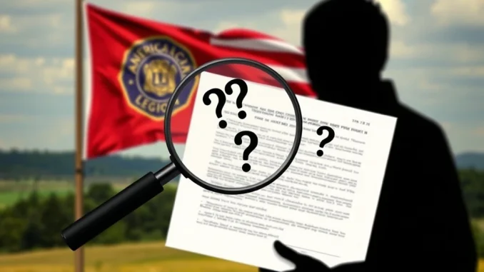 An illustration symbolizing the skepticism surrounding an unverified scholarship partnership involving key figures, highlighting the importance of transparency in crypto education.