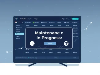 Upbit maintenance notification screen, highlighting temporary suspension of Litecoin deposits for enhanced wallet security.