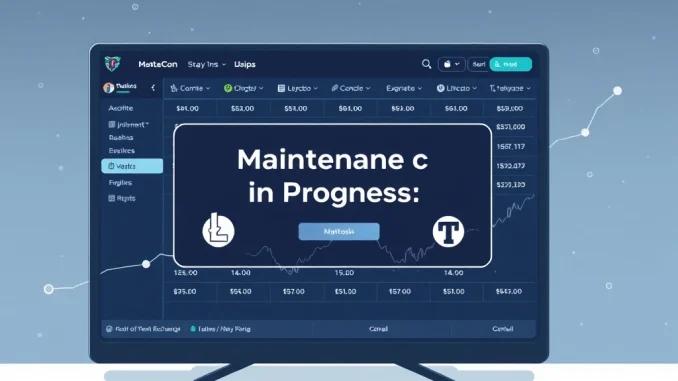 Crucial Upbit Maintenance: Temporary Suspension of Litecoin Deposits and ThunderCore Withdrawals Announced Upbit maintenance notification screen, highlighting temporary suspension of Litecoin deposits for enhanced wallet security.