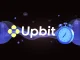 Upbit exchange logo with dynamic charts, representing a crucial SYRUP circulating supply schedule update for investors.