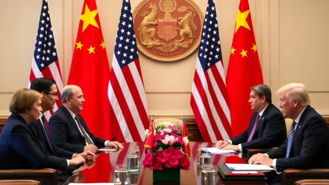 U.S.-China tariff pause meeting to stabilize global markets