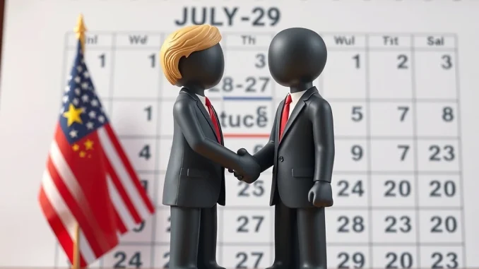 U.S.-China trade negotiations on tariff truce extension