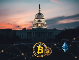 US Capitol building symbolizing new US Crypto Regulation and a pivotal market structure bill draft for digital assets.