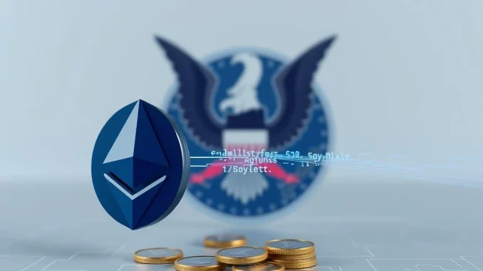 Visualizing the U.S. government ETH transfer from Coinbase, representing a significant asset seizure recovery.