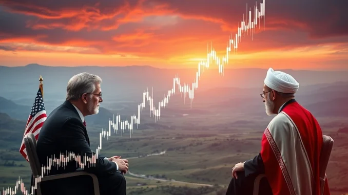 U.S. and Iran discussing sanctions with cryptocurrency market impact