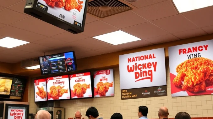 U.S. restaurants boosting quick-service wing sales with National Chicken Wing Day promotions