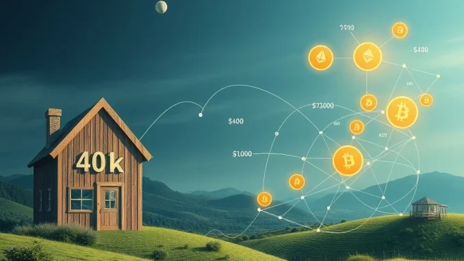 Illustrates US retirement funds potentially flowing into crypto, highlighting the growth of digital assets in 401k plans.