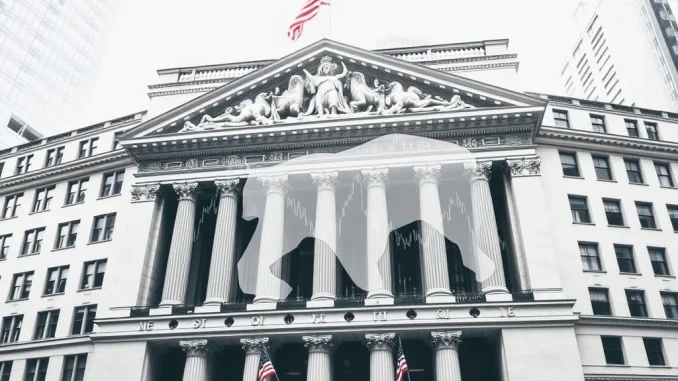 US Stock Market: Mixed Opening Reveals Crucial Trends US Stock Market opening with mixed performance, showing slight gains and losses on financial charts.