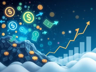 Illustrating the surge in stablecoin demand as 250M USDC minting boosts crypto market liquidity and DeFi activity.
