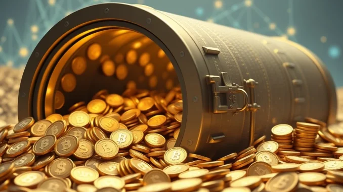 Significant USDC Minting: Unpacking Its Impact on the Crypto Market Visualizing the significant USDC minting event, showing digital currency flow and its impact on crypto liquidity.