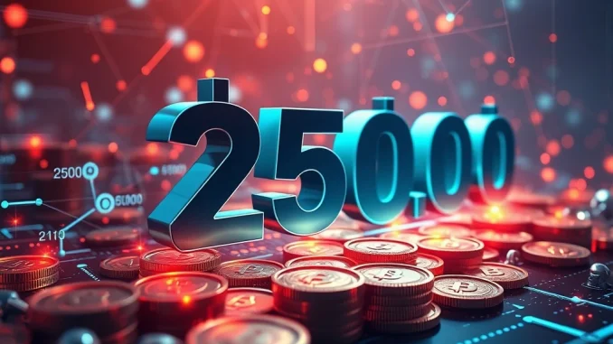 Illustrates USDC minting of $250 million, representing a significant influx of digital dollars into the cryptocurrency market.