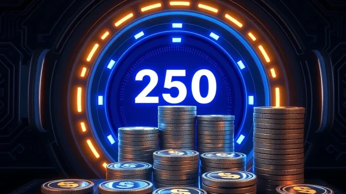 250 million USDC minted fueling stablecoin demand in cryptocurrency markets