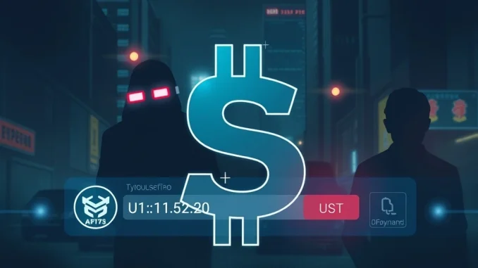 Taiwan police apprehending individuals involved in a USDT scam Taiwan case, highlighting cryptocurrency fraud prevention.
