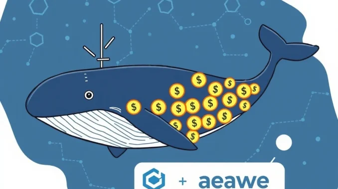 Whale transferring 354M USDT from HTX to Aave in DeFi ecosystem
