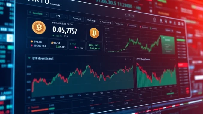 Virtu's Q2 2025: Unveiling Hidden Contradictions in Crypto Strategy and Market Growth Virtu Q2 2025 financial dashboard highlighting crypto and ETF trading performance