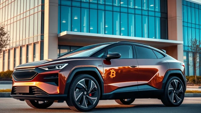 Volcon's strategic Bitcoin investment symbolizing the convergence of corporate finance and digital assets.