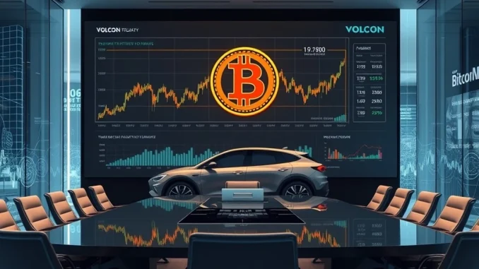 Volcon's bold corporate treasury shift, allocating $375M to Bitcoin, revolutionizing corporate finance.