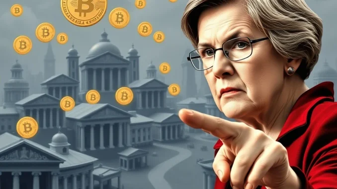 Elizabeth Warren warns of the GENIUS Act's potential for crypto deregulation and its impact on the stablecoin market, highlighting risks to financial stability.