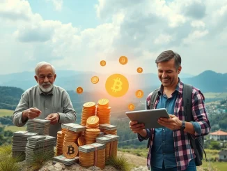 Visualizing the monumental $124 trillion wealth transfer from Baby Boomers to younger generations, impacting global financial systems and investment strategies.