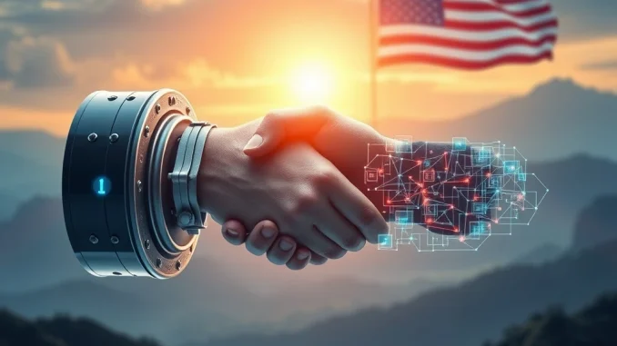 A visual representation of the WLFI and Vaulta Web3 banking alliance, bridging traditional finance with blockchain technology.