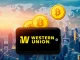 Western Union's digital wallet integrating stablecoins for rapid, secure global cross-border payments.