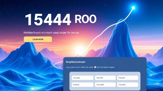 WeWake Finance Stage 4 presale projecting 1154% ROI for early investors