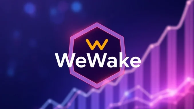 WeWake WAKE token presale success with projected 934.48% surge