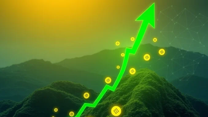 Windtree Therapeutics' strategic BNB treasury boost leading to an explosive WINT stock surge, symbolizing biotech crypto investment success.