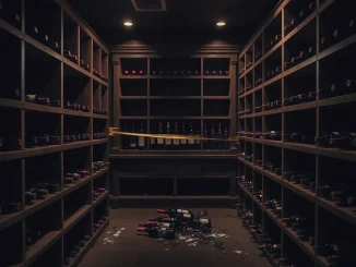 An image symbolizing the devastating impact of the Bordeaux Cellars wine scam, highlighting the risks of investment fraud.