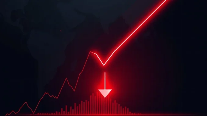 Worldcoin price struggles under a bearish trendline in cryptocurrency market