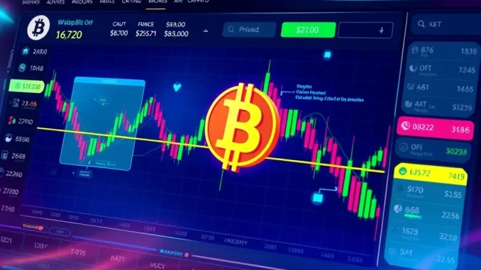 Wrapped Bitcoin (WBTCUSDT) price chart showing bullish breakout and key trading levels
