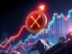 XRP coin surging in a bullish cryptocurrency market