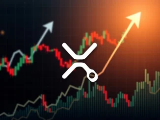 A chart showing XRP's astonishing price breakout with analyst-projected Fibonacci targets, highlighting its strong upward momentum.