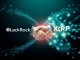 Visualizing the strategic collaboration between XRP Ledger and BlackRock, highlighting their joint efforts in tokenization and the integration of digital assets into traditional finance.